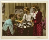 5x002 BABES ON BROADWAY color-glos 8x10 still 1941 Mickey Rooney & Judy Garland w/ painted faces!