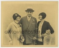 5x108 BELLAMY TRIAL candid deluxe 8x10 still 1929 Louis B. Mayer between his wife & Leatrice Joy!