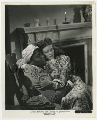 5x109 BELLE STARR 8.25x10 still 1941 Gene Tierney sitting in Louise Beavers' lap & hugging her!