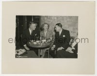 5x116 BETTE DAVIS candid 8x10 key book still 1930s having lunch outdoors with Arthur Byron & another