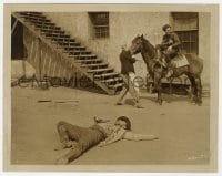 5x131 BILLY THE KID 8x10 still 1930 Johnny Mack Brown as the famous outlaw by dead man in street!