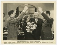5x145 BREAK OF HEARTS 8x10 still 1935 Katharine Hepburn is toasted by Charles Boyer & others!