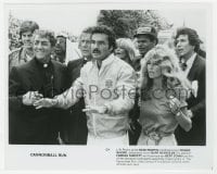 5x162 CANNONBALL RUN 8x10 still 1981 Burt Reynolds, Farrah Fawcett, Dean Martin, Roger Moore