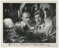 5x177 CASABLANCA 8.25x10 still R1949 Conrad Veidt & Claude Rains plan trouble for Humphrey Bogart!