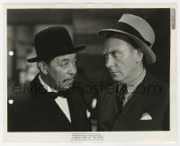 5x190 CHARLIE CHAN AT THE OPERA 8x10 still 1936 Asian detective Warner Oland and William Demarest!