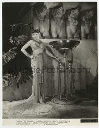 5x204 CLEOPATRA 7.5x9.75 still 1934 Claudette Colbert as most famous queen of the ancient world!