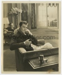 5x211 COMMON LAW 8.25x10 still 1931 close up of handsome young Joel McCrea talking on phone!