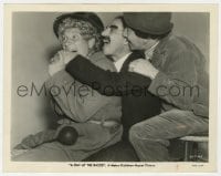 5x234 DAY AT THE RACES 8x10.25 still 1937 great wacky image of Harpo & Chico biting Groucho Marx!