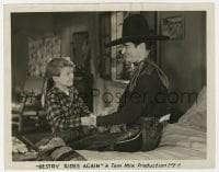 5x243 DESTRY RIDES AGAIN 8x10 still 1932 George Ernest helping Tom Mix with his wounded hand!
