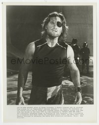 5x281 ESCAPE FROM NEW YORK 8x10.25 still 1981 best close up of Kurt Russell as Snake Plissken!