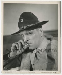 5x321 FROM HERE TO ETERNITY 8.25x10 still 1953 best close up of Sergeant Burt Lancaster smoking!