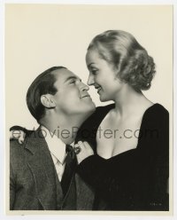 5x328 GAY BRIDE deluxe 7.75x9.75 still 1934 Carole Lombard staring lovingly at Morris by Bull!