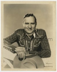 5x331 GENE AUTRY 8x10 still 1947 great posed portrait holding his cowboy hat from Saddle Pals!