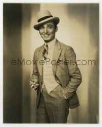 5x337 GEORGE E. STONE deluxe 7.5x9.5 still 1929 great smoking portrait of the comedian by Freulich!