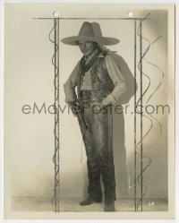 5x436 IN OLD ARIZONA 8x10 still 1929 full-length posed portrait of Warner Baxter as The Cisco Kid!