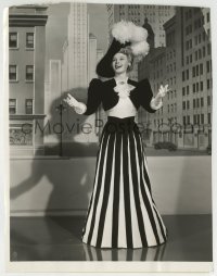 5x447 IRENE MANNING 7.5x9.75 still 1942 as Fay Templeton in cool hat in Yankee Doodle Dandy!