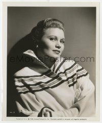 5x471 JOAN CAULFIELD 8.25x10 still 1948 great waist-high portrait in cool outfit with arms crossed!