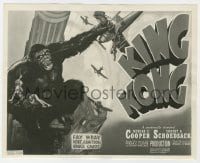 5x500 KING KONG 8x10 still R1938 different title card art of ape used only for this re-release!
