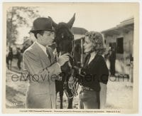 5x521 LADY'S FROM KENTUCKY 8.25x10 still 1939 c/u of George Raft & Ellen Drew with race horse!