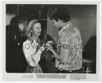 5x522 LAST PICTURE SHOW 8.25x10 still 1971 Cloris Leachman gives a gift to young Timothy Bottoms!