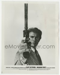 5x571 MAGNUM FORCE 8x10 still 1973 best image of Clint Eastwood as Dirty Harry holding .44 magnum!