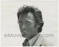 5x573 MAGNUM FORCE deluxe 8x10 still 1973 head & shoulders smiling close up of Clint Eastwood!