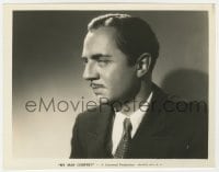 5x654 MY MAN GODFREY 8x10.25 still 1936 great profile portrait of William Powell in suit & tie!