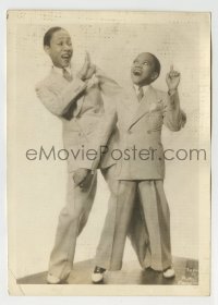 5x664 NICHOLAS BROTHERS deluxe 5x7 still 1930s how they looked when they started at ages 18 and 11!