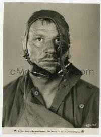 5x672 NOW WE'RE IN THE AIR 7.25x9.75 still 1927 great wacky portrait of pilot Wallace Beery!