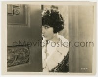 5x689 OPEN ALL NIGHT 8x10.25 still 1924 great close up of Viola Dana peeking through doorway!