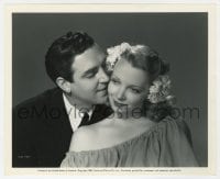 5x696 PARDON MY SARONG 8.25x10 still 1942 romantic portrait of Virginia Bruce & Robert Paige!