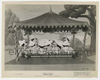 5x713 PLUTO'S PARTY 8x10 key book still 1952 young mice celebrating at birthday party under canopy!