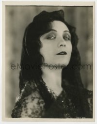 5x714 POLA NEGRI 8x10 key book still 1920s head & shoulders portrait of the silent leading lady!