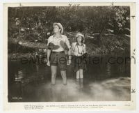 5x736 REACHING FOR THE SUN 8.25x10 still 1941 Joel McCrea & Ellen Drew wading through water!