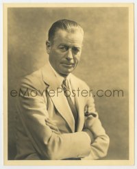5x744 REGINALD DENNY deluxe 8x10 still 1940s great portrait in suit & tie with his arms crossed!
