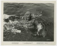 5x752 REVENGE OF THE CREATURE 8x10 still 1955 close up of the monster splashing in the water!