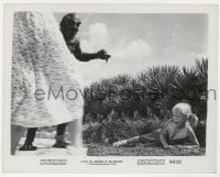 5x753 REVENGE OF THE CREATURE 8x10.25 still 1955 c/u of the monster approaching scared child!