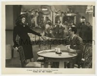 5x758 RINGS ON HER FINGERS 8x10.25 still 1942 Gene Tierney pulls away from Henry Fonda at table!