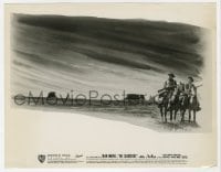 5x803 SEARCHERS 8x10.25 still 1956 poster art of John Wayne & Jeffrey Hunter in Monument Valley!