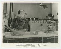 5x811 SEVEN YEAR ITCH 8x10 still 1955 Victor Moore & Marilyn Monroe with toe caught in bath!