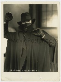 5x813 SHADOW chapter 13 8x11 key book still 1940 close up of masked Victor Jory in the title role!