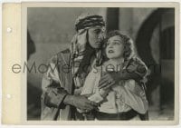 5x830 SON OF THE SHEIK 8x12 key book still 1926 great close up of Rudolph Valentino & Vilma Banky!