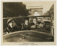 5x833 SORRY WRONG NUMBER 8.25x10 still 1948 chauffeur driving Lancaster & Stanwyck through Paris!