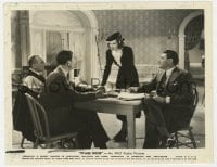 5x847 STAGE DOOR 8x10.25 still 1937 Katharine Hepburn standing over Ralph Forbes & men at table!