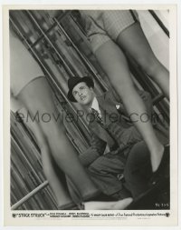 5x848 STAGE STRUCK 8x10.25 still 1936 Busby Berkeley, great image of Dick Powell between sexy legs!