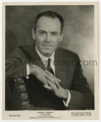 5x849 STAGE STRUCK 8x10 still 1958 great posed portrait of Henry Fonda in suit & tie!