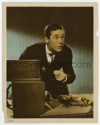 5x023 STORY OF ALEXANDER GRAHAM BELL color-glos 8x10.25 still 1939 Henry Fonda as the assistant!