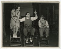 5x860 STRIKE UP THE BAND candid 8x10 still 1940 Busby Berkeley with Judy Garland & Mickey Rooney!