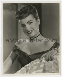 5x886 TERRY MOORE 8x10 key book still 1951 sexy smiling portrait from Gambling Lady by Alex Kahle!