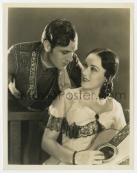 5x888 TEXAN 8x10.25 still 1930 Gary Cooper & beautiful dark-haired Fay Wray with guitar by Richee!